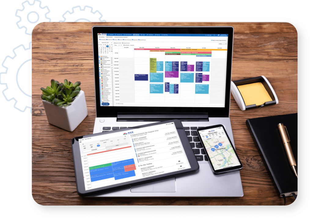 MarketSharp CRM on Multiple Devices