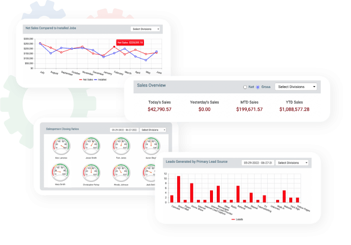 marketsharp crm screenshots