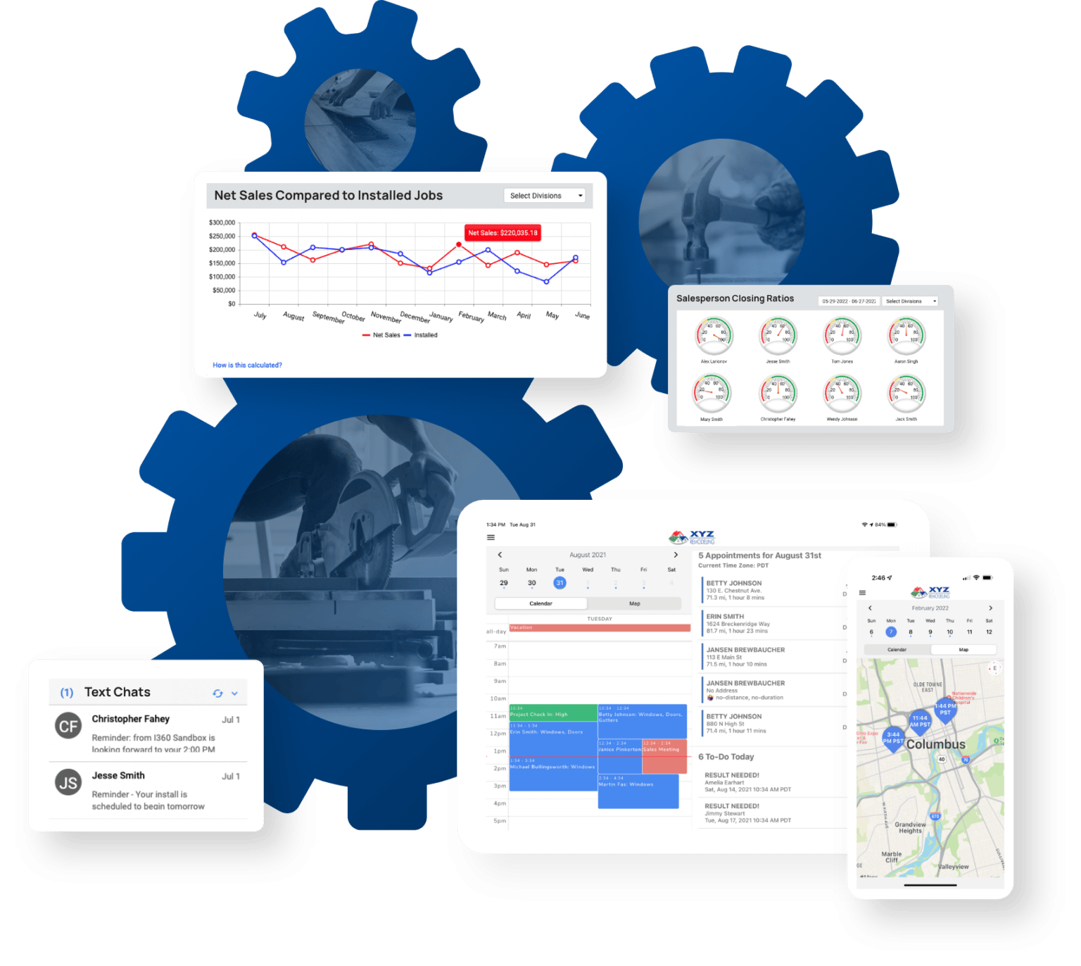 MarketSharp Home Improvement & Remodeling CRM