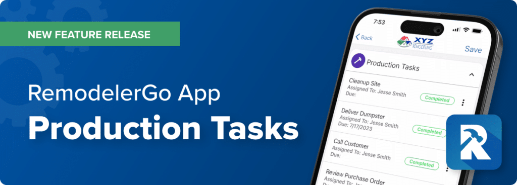 RemodelerGo App Production Tasks